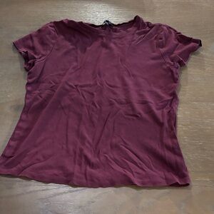 RW&CO. Burgundy Short Sleeve Tee
